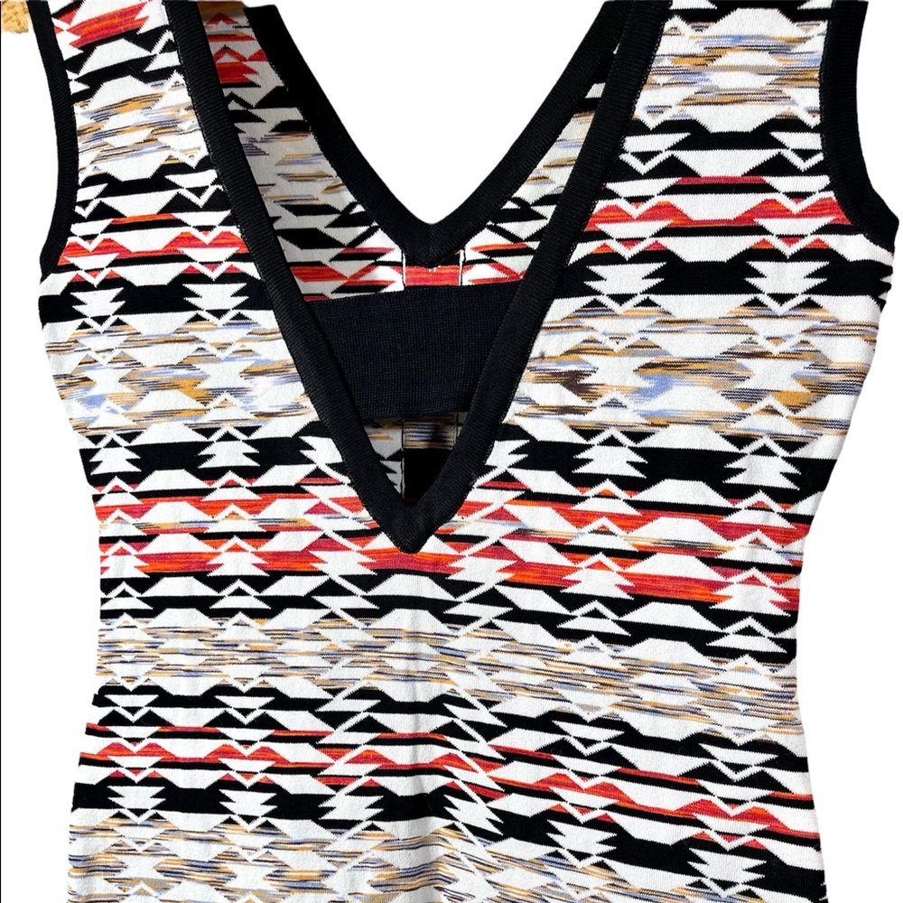 Nanette Lepore Fierce Sheath Papaya Knit Bodycon Mini Dress Size XS - Picture 4 of 8